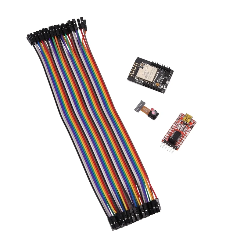 

Esp32-Cam камера Wifi + Bluetooth модуль 4M Psram двухъядерный 32-битный процессор макетная плата Ov2640 модуль камеры 2 Мп + 8dBi проводов