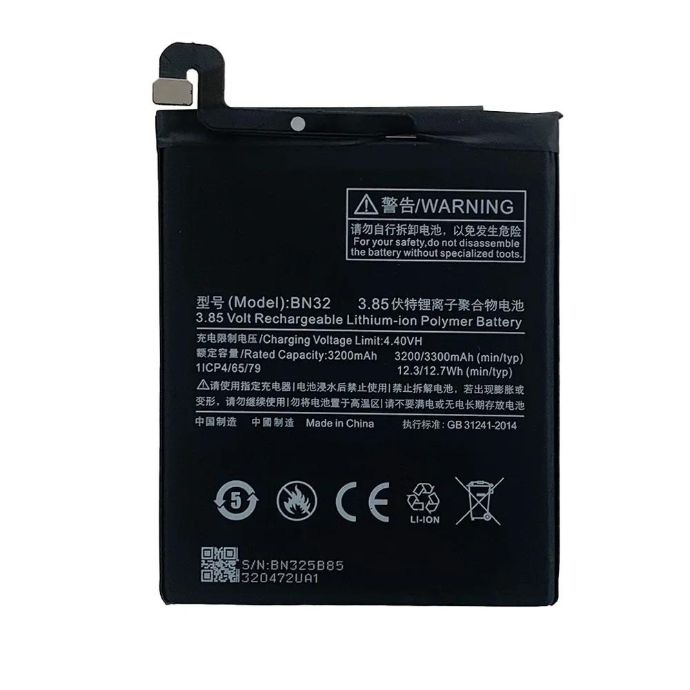 Сменный аккумулятор BN32 для мобильных телефонов Xiaomi MI 8 3300 мАч бесплатные