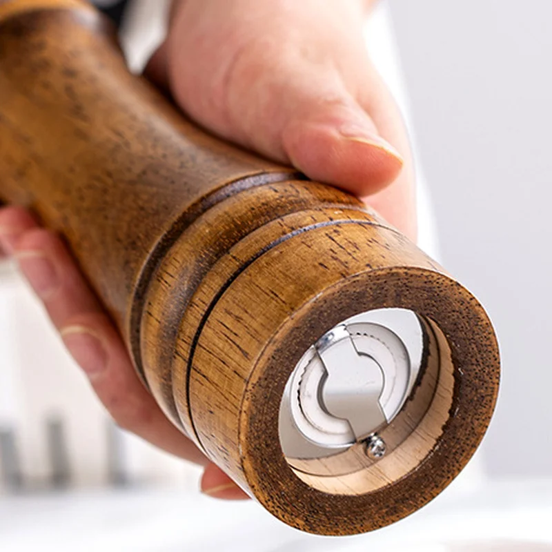 Мельница деревянная для соли и перца мельница специй с сильным регулируемым