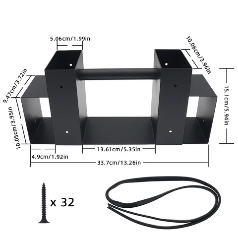 Деревянная стойка для дров Barton