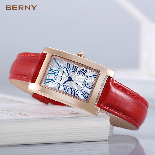 Rectangular Luxury Quartz Watch 4