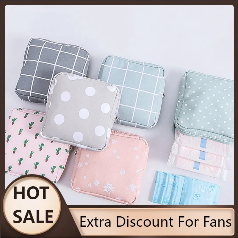 

Fashion 1PCS Girl Sanitary Pad Pouch Napkin Towel Storage Bag Coin Purse Credit Card Holder Cosmetics Headphone Sanitary Pouch