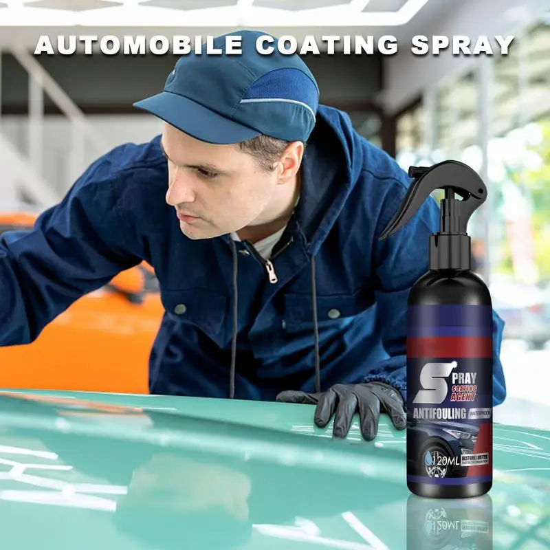 

120ml Protective Car Nano Coating Spray Extreme Hydrophobic Enhances Gloss And Depth Car Coating Agent For Car Paint Wheels