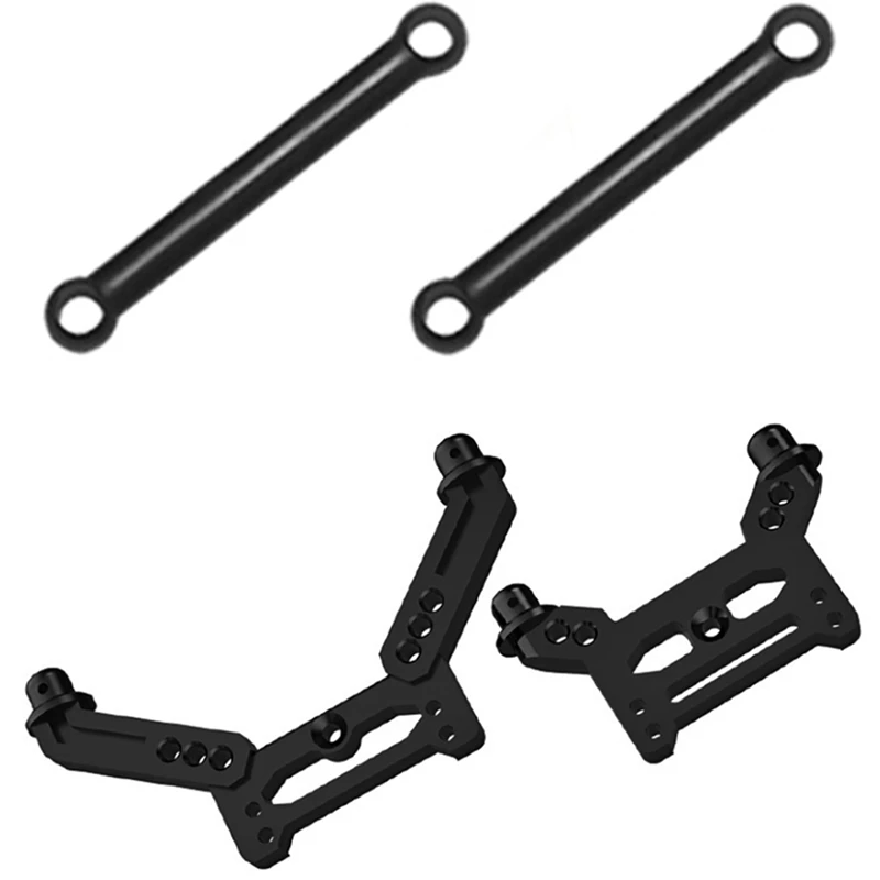 

Front and Rear Shock Tower Bracket with 2Pcs Steering Link Rod Pull Rod for SG 1603 SG 1604 SG1603 SG1604 1/16 RC Car
