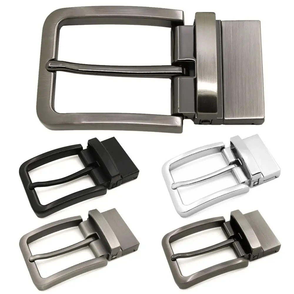 

Zinc Alloy Replacement Single Prong Casual End Bar Waistband Head Classic Belt Buckles 35mm Pin Buckle