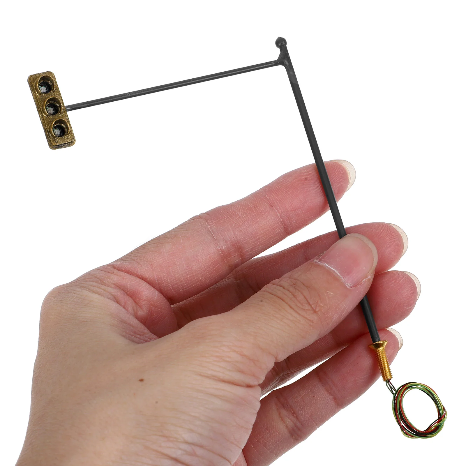 Модель поезда сигнальная лампа микропейзажные украшения мини-моделирование