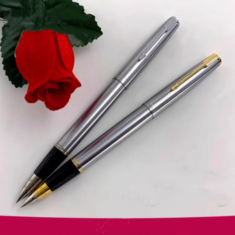 Yongsheng 601A иридиевая перьевая ручка из нержавеющей стали поршневая для письма