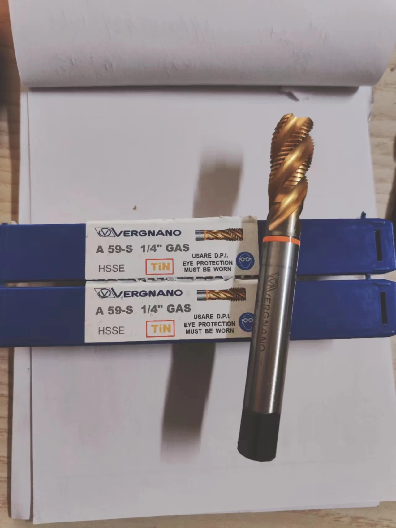 VERGNANO A71S M10X1 6H M8X1.25 M6X1 A59S RC 1-4 газовая Оловянная машина кран 1 шт. спиральная канавка