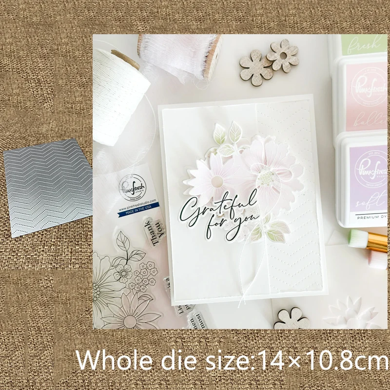 Новый дизайн, металлический трафарет для рукоделия, форма для вырезания в горошек, Накладка для шеврона, скрапбукинг, вырезанная бумага для альбома, карточек, ремесло, тиснение