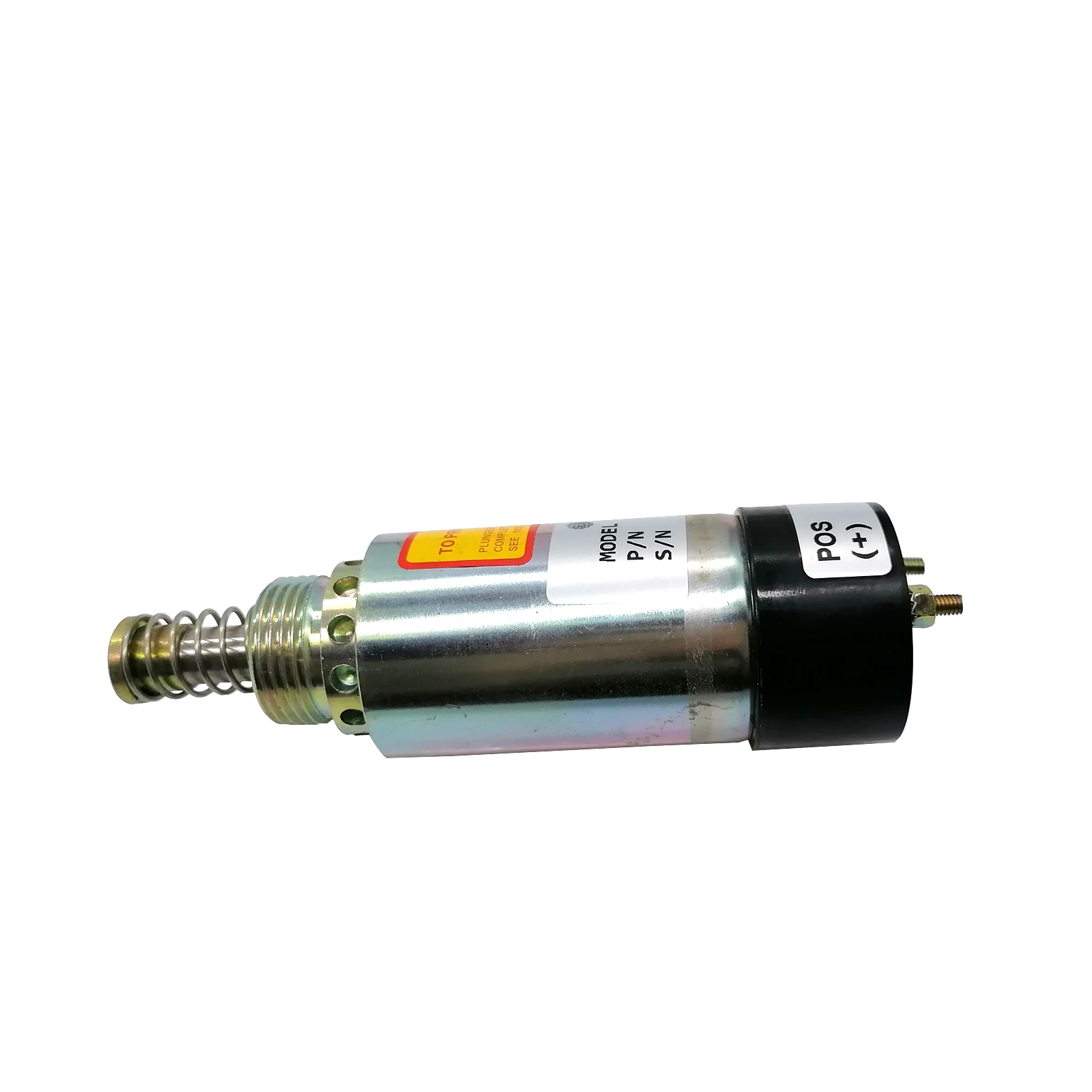 

TOPVELSUN 125-5772 155-4652 8C-3663 24V Fuel Shut Off Stop Solenoid Compatible with Caterpillar CAT 3114 3116 3126