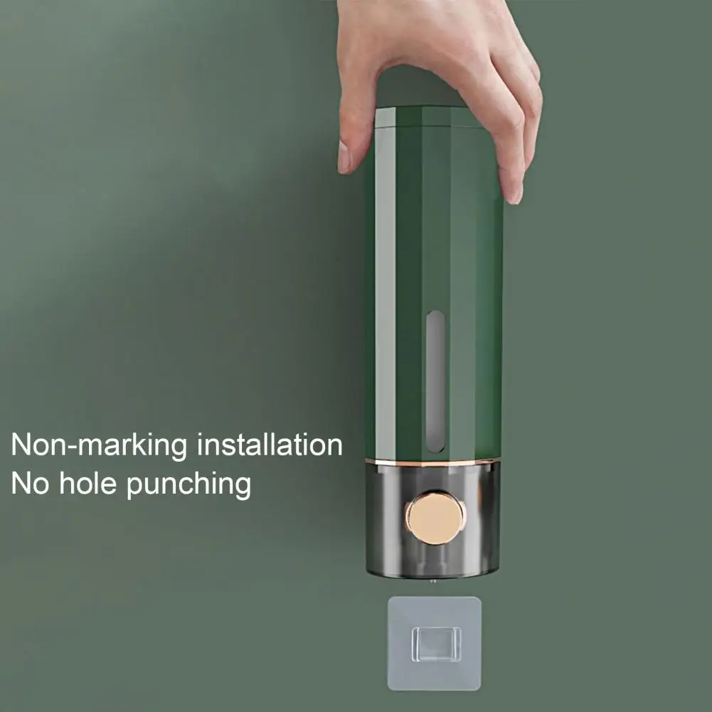 

Practical Punch-free Wear-resistant Shampoo Dispenser Universal Liquid Soap Shampoo Container for Bathroom Soap Dispenser