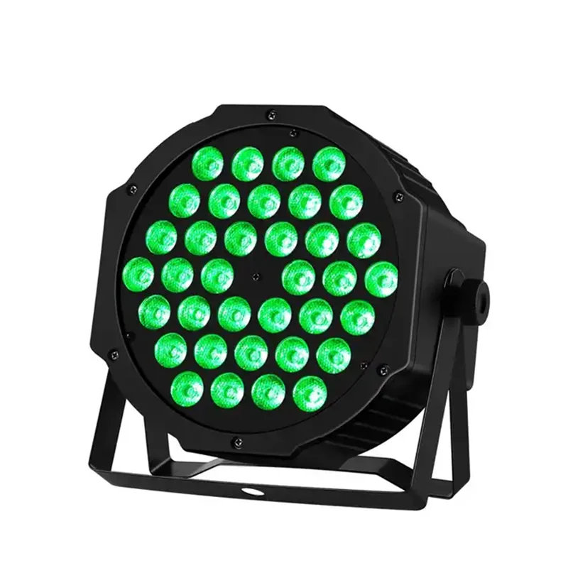 Фото 36 Вт RGB 3IN1 или RGBW полноцветный светодиодный PAR светильник Светодиодный прожектор DMX512 Светодиодный светильник DJ KTV для вечеринки, клуба, бара, шоу на сцене №1