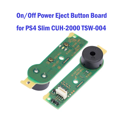 1-2 шт. новая плата кнопок выключения питания TSW-004 для PS4 Slim CUH-2000, сменная плата извлечения мощности, стабильный выход мощности
