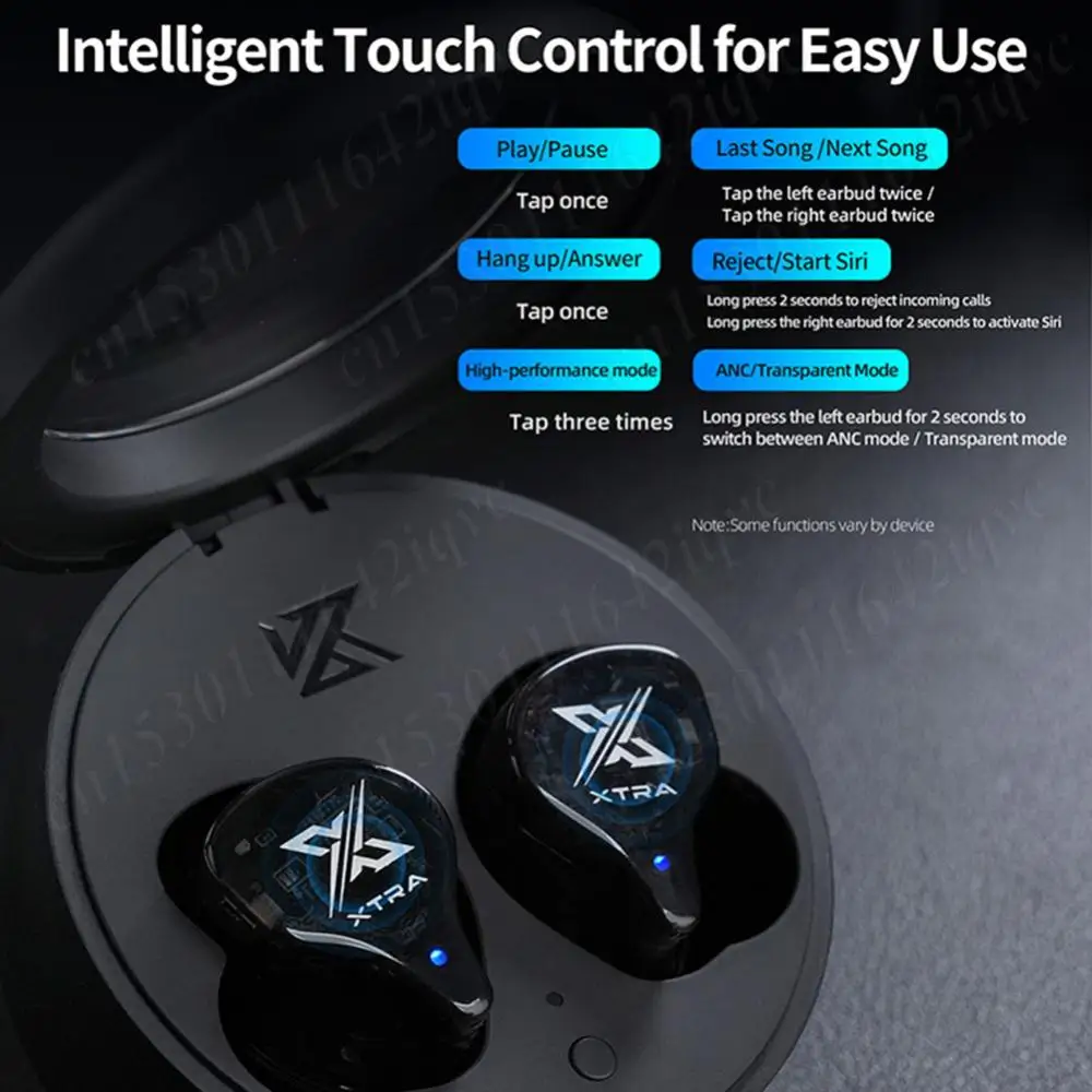 TWS-наушники KZ Xtra с функцией шумоподавления и поддержкой Bluetooth