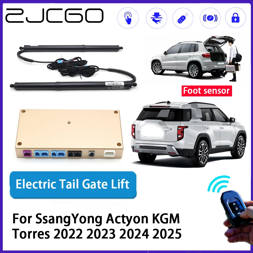 ZJCGO автомобильный багажник интеллектуальный электрический подъемник задней