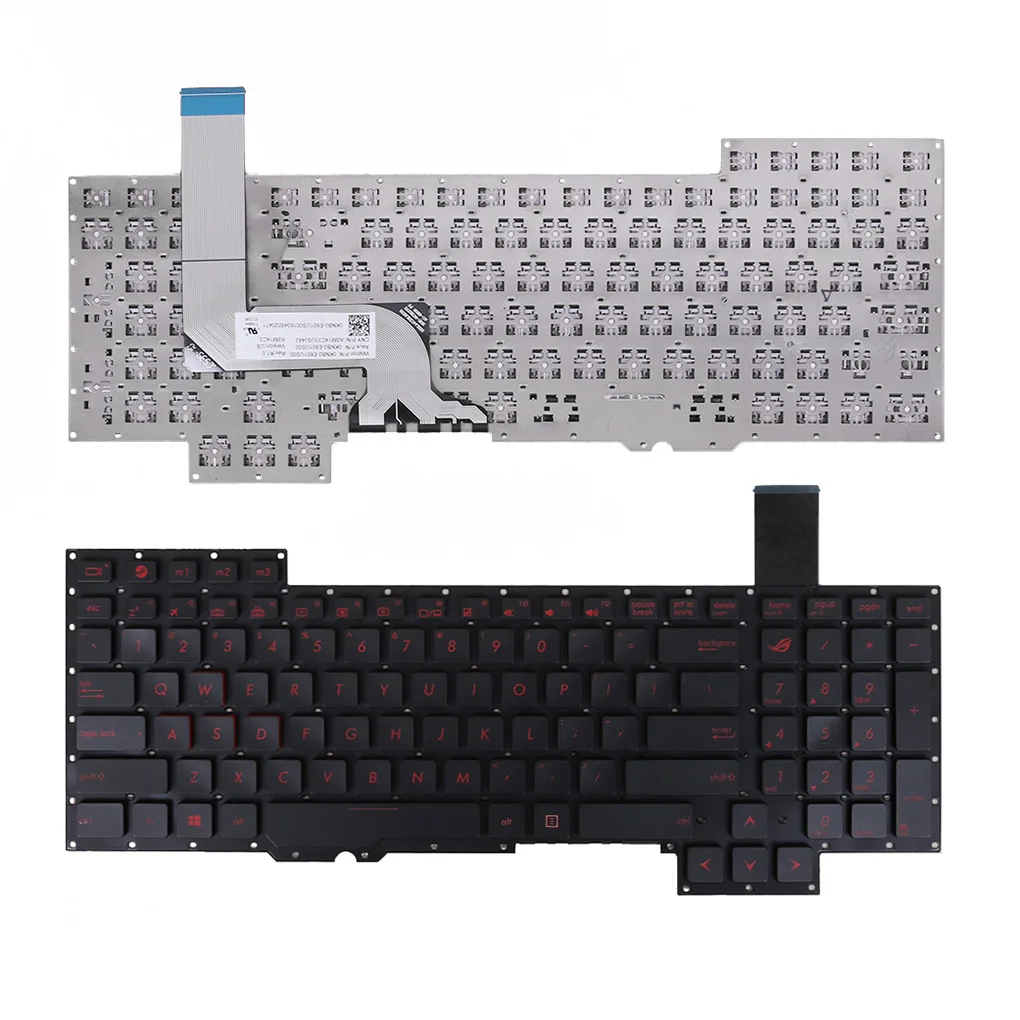 

US Layout Laptop Built-in Keyboard Wired Notebook Computer Keypad