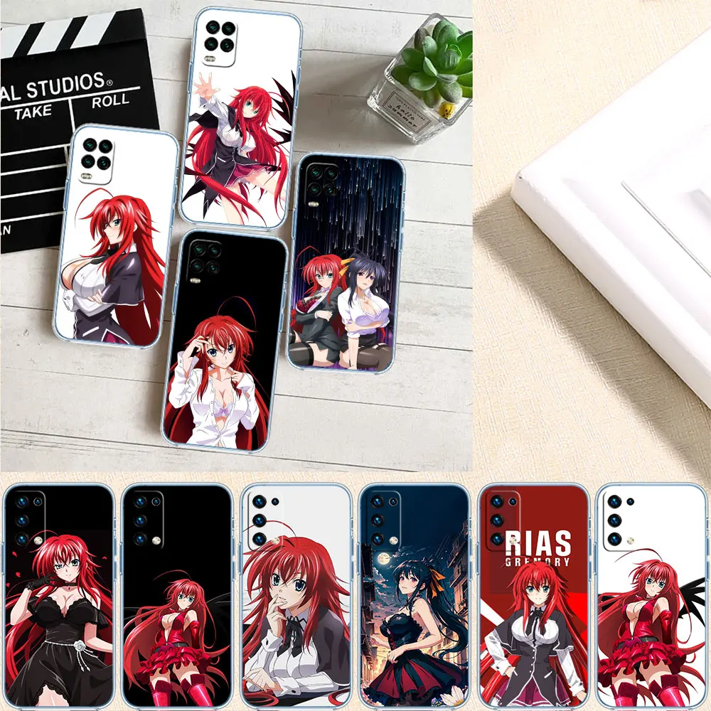 Фото Прозрачный мягкий чехол VY79 Rias Gremory для Motorola Moto Edge 20 30 40 50 S30 Fusion Ultra Pro Neo Lite + G200 G23 №2