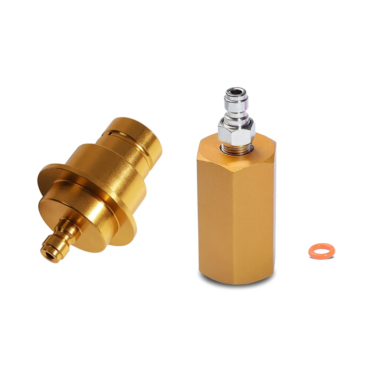 

8mm CO2 Adapter and M18X1.5 to 8mm Male Quick Plug Direct Adapter for Soda CO2 Cylinder Quick Connect