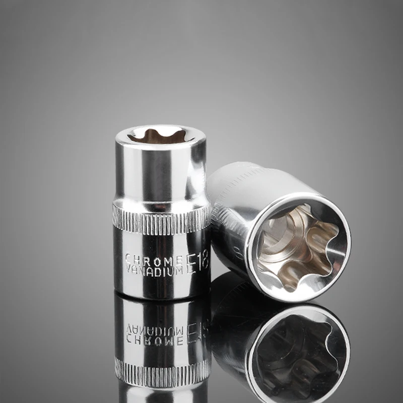 14 шт. 1/4 3/8 1/2 Тип E торцевой ключ головка динамометрический звездообразная звезда