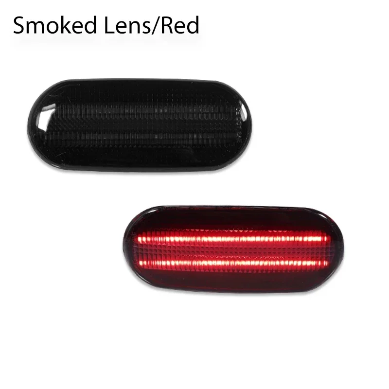 Для Фольксваген Beetle 1998 1999 2000 2001 2002 2003 2004 2005 красная/белая фонарь заднего крыла автомобиля боковые габаритные огни 12 В