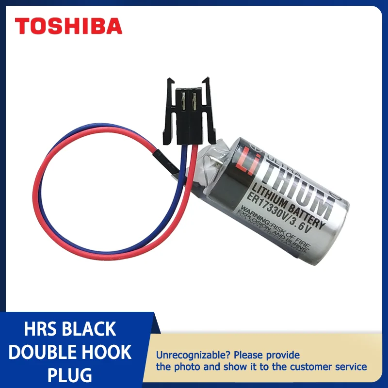TOSHIBA ER17330V 3 6 В первичная литиевая батарея для Mitsubishi PLC сервосистема A6BAT/MRBAT