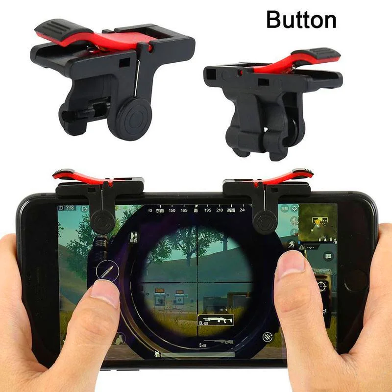 D9Mobile Game Controller Gamepad plastic L1R1 keypads Phone Joystick Sensitive Shoot and Aim Triggers mobile controller for pubg |