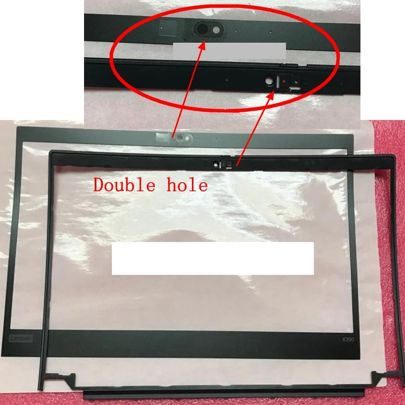 Новинка для Lenovo ThinkPad X395 x390 ЖК-дисплей ободок наклейка Корпус рамка 02HL012 02HL009