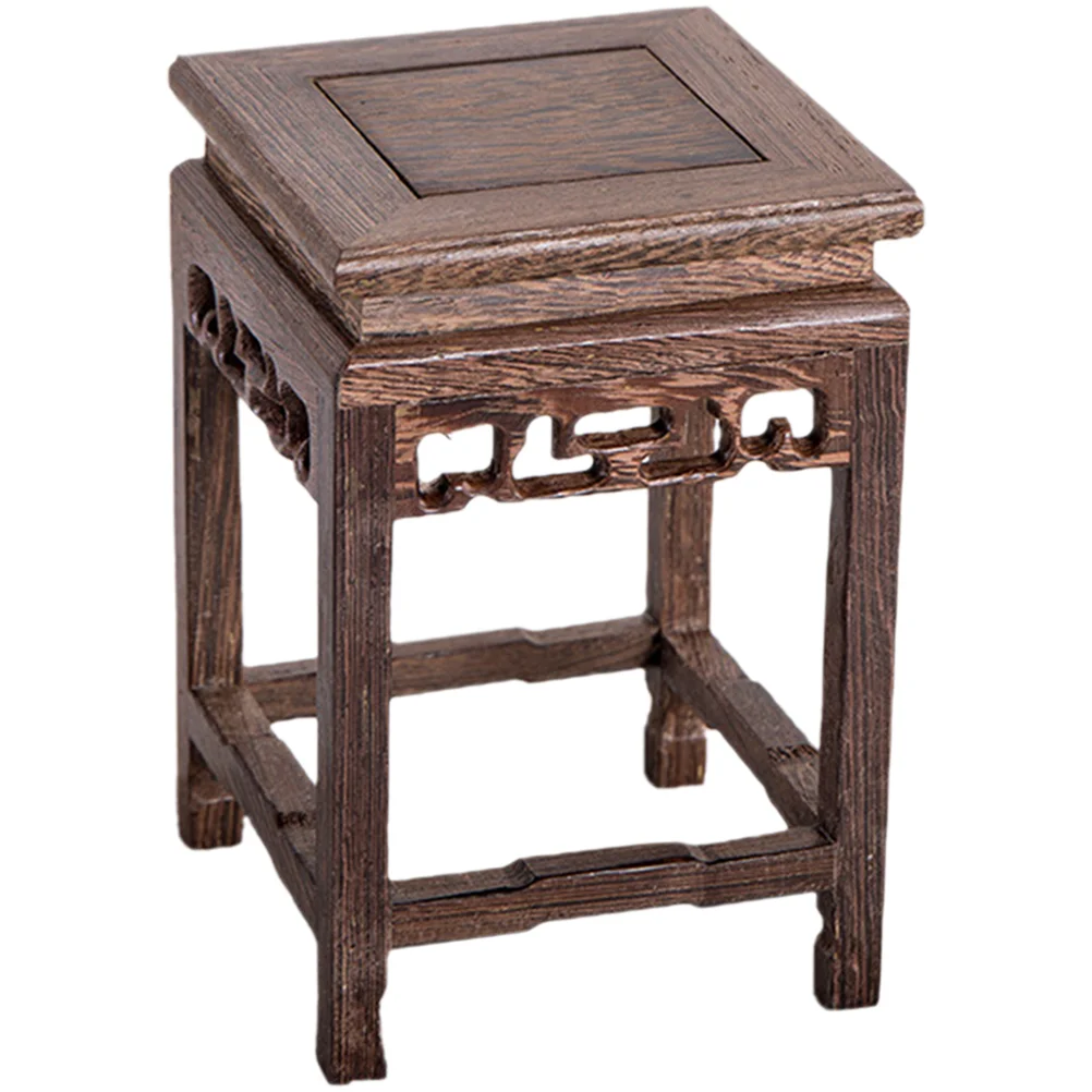 

Garden Stand Flower Pots Indoor Flowerpot Shelf Decor Vase Storage Rack Wood Display Desktop Ornament Household Holder