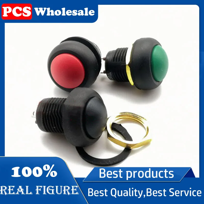 Водонепроницаемая кнопка-переключатель для жидкости A4126, 12 мм, IP67, 5 А, 250 В