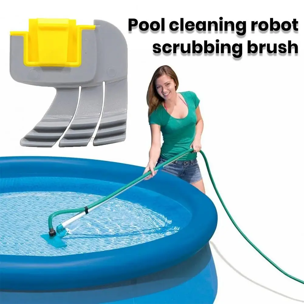 

Durable Reusable Eco-friendly Swimming Tank Cleaner Cyclonic Scrubbing Brush Strong Compatibility Pool Cleaner Scrubber