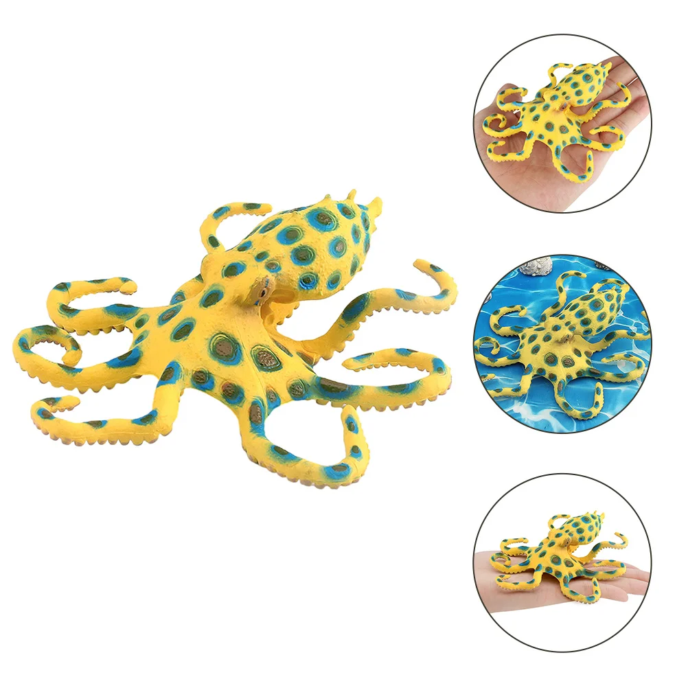 

Simulation Octopus Model Plastic Octopus Figurine Simulation Marine Animal Educational Model