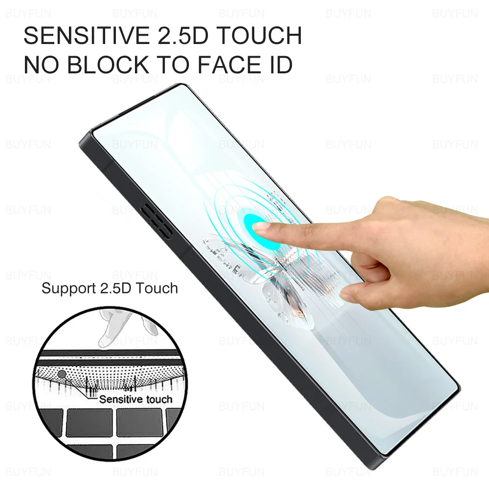 Для ZTE nubia Red Magic 10 Pro + 6 85 дюйма закаленное стекло 9H Защитная пленка для экрана RedMagic