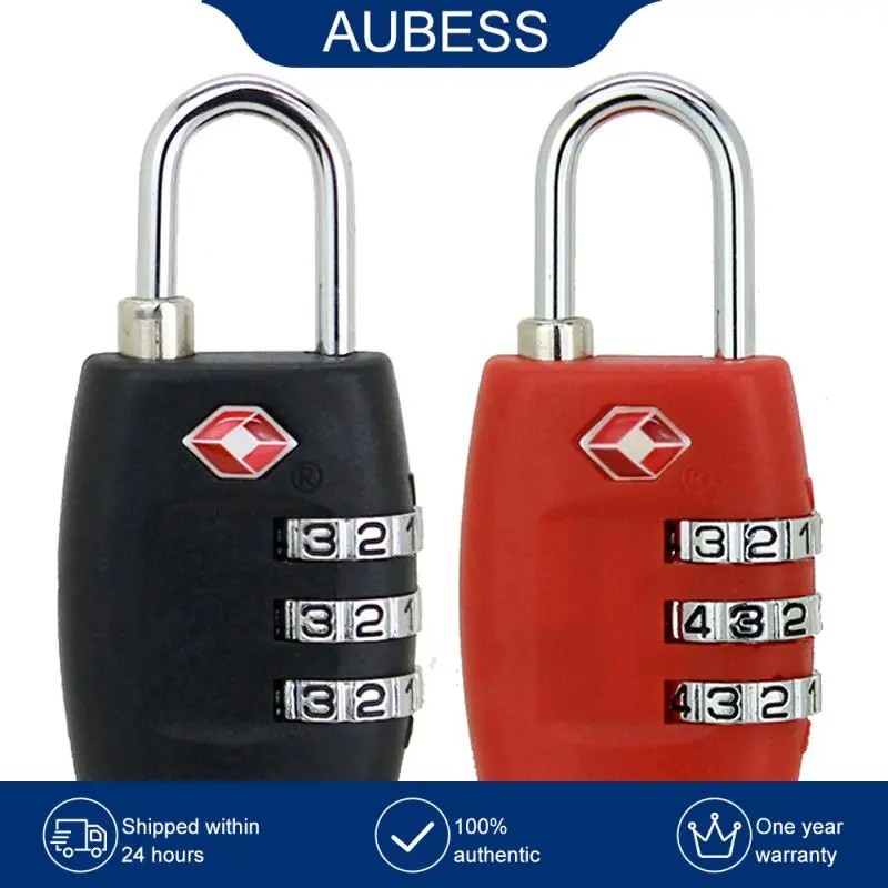 

Luggage Travel Lock High Strength Pc Luggage Suitcase Password Lock Zinc Alloy Tsa Approved Padlock Suitcase Baggage 3 Rows