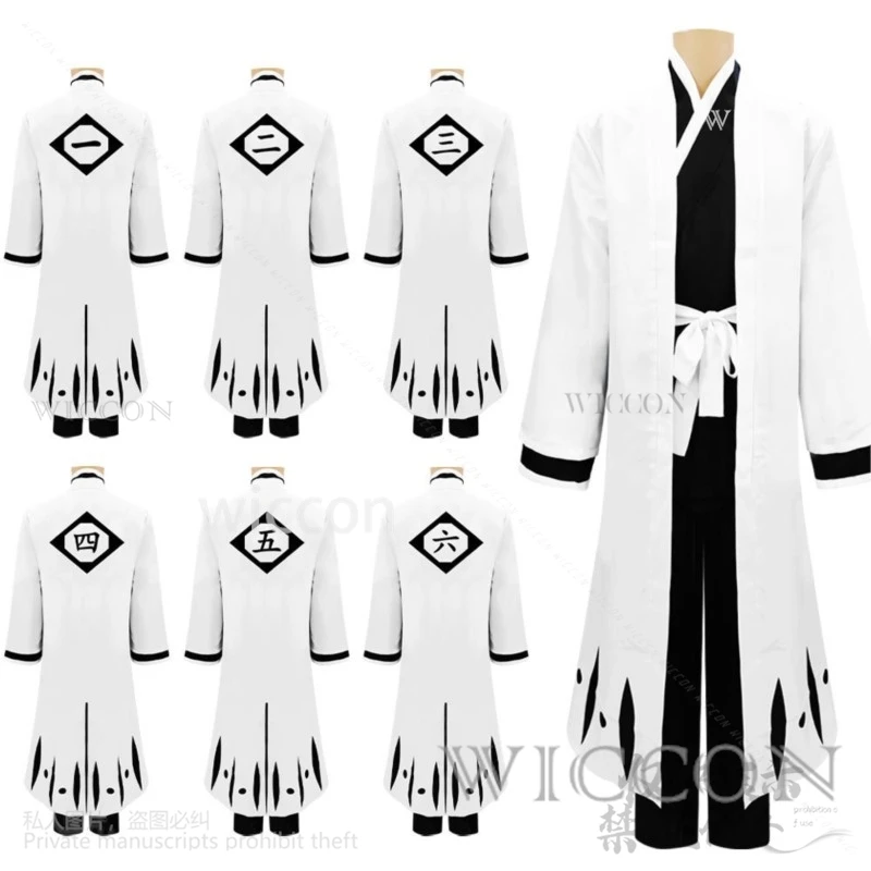 Anime Cosplay Aizen Sousuke Thousand Year Blood War Captain Japanese Kimono Arrancar Uniform Halloween Christmas Roleplay