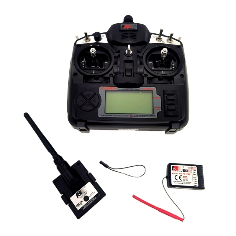 

JDM-1FF FS-TH9X 2.4G 9-channel Remote Controller for 1/14 Rc Toys Tamiya Tractor Dump Truck Hydraulic Excavator/Loader/Bulldozer