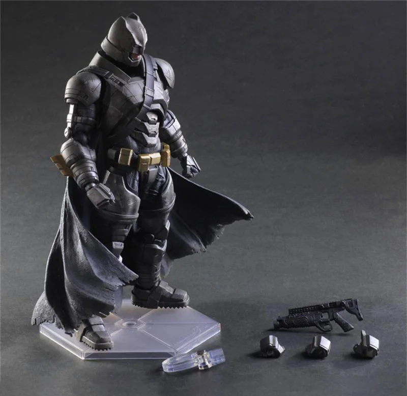 

Play Arts Batman Dawn of Justice Action Figure Refit Movable PVC Model Toys 26cm Bookshelf Ornament Brithday Gift