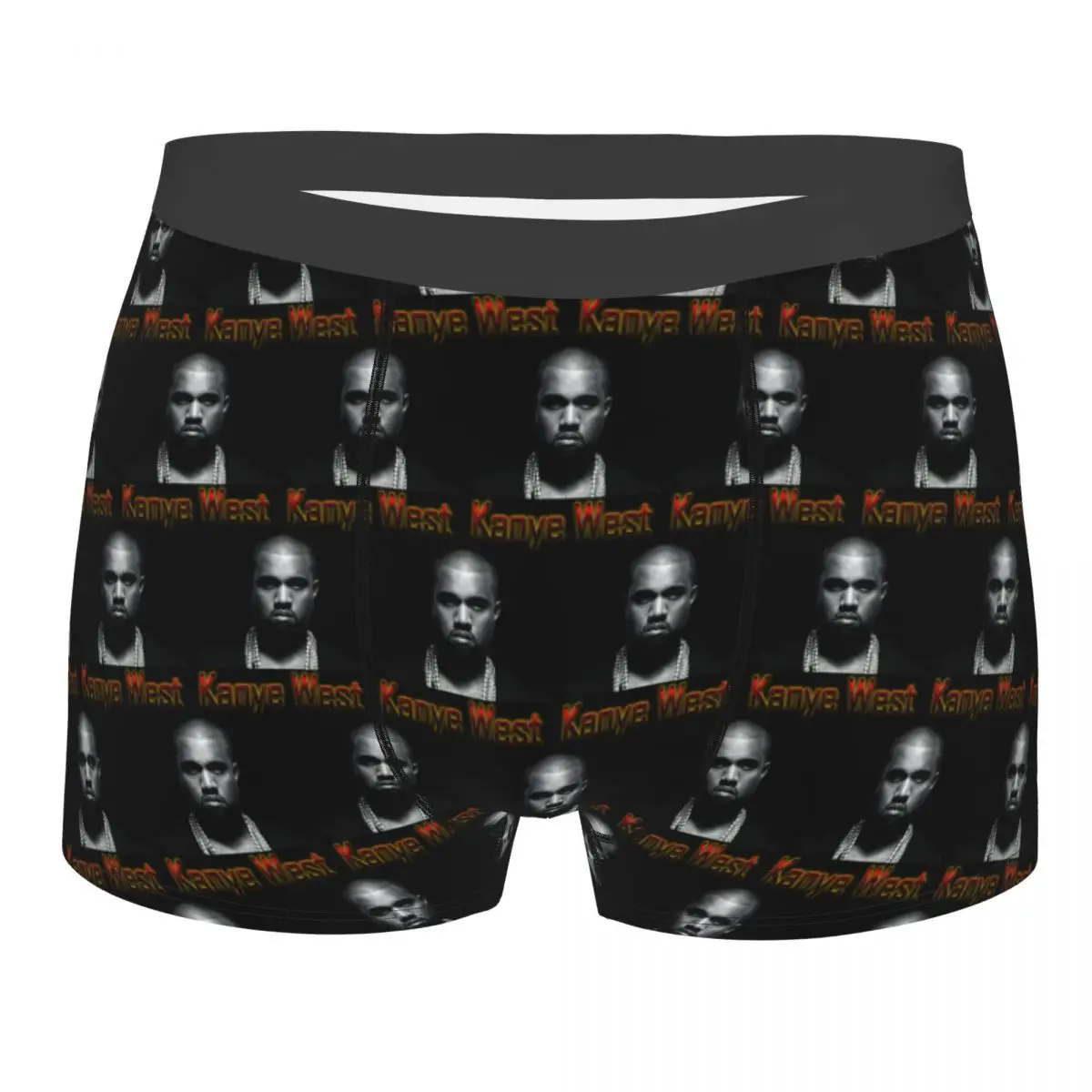 

Sexy Cool Kanye West Boxers Shorts Panties Male Underpants Breathable Briefs Underwear