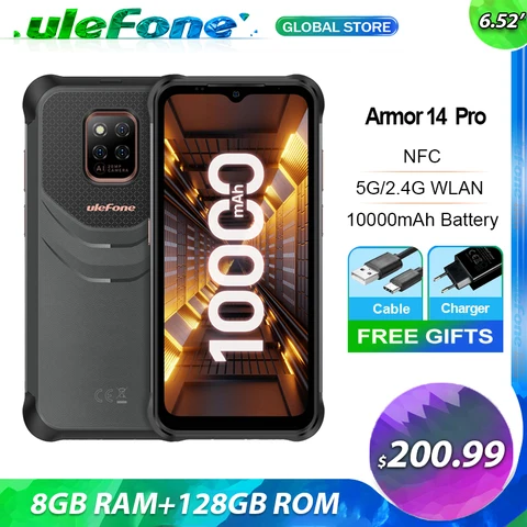 Ulefone Armor 21 16 ГБ ОЗУ 256 ГБ ПЗУ, Android 13 Helio G99,камера 64 МП,  камера ночного видения 24 МП, 9600 мАч. 6,58 120 Гц - AliExpress