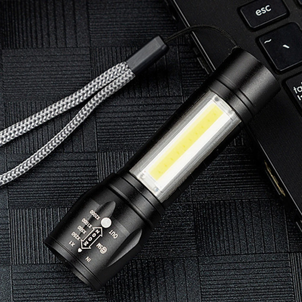 

Waterproof Led Flashlight Convenient Super Bright Torch Illumination Lightness Lamp Outdoor Night Running Equipment