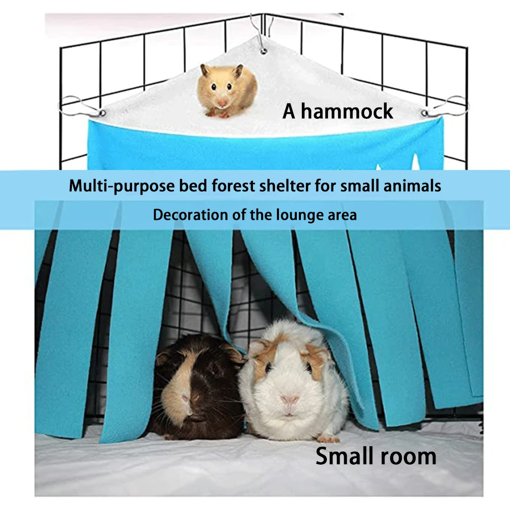 Лента с кисточками животное укрытие для хомяка морская свинка палатка гамак