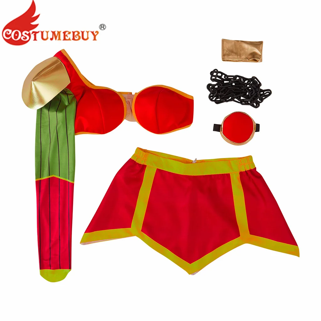 Аниме Urusei Косплей Костюм яцура женский сексуальный красный топ юбка наряды