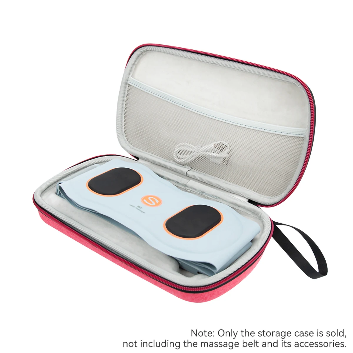 Hard EVA Storage Bag for SKG W7 Massage Belt Protect Box Massage Waist Belt Travel Carrying Case
