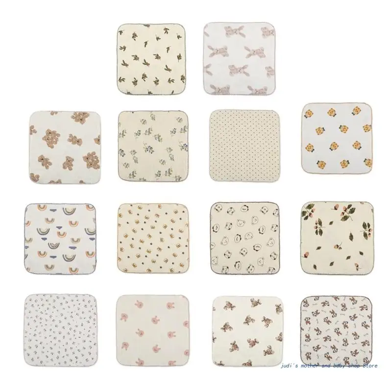 

67JC детские нагрудники одежда для новорожденных Мягкая 1 упаковка детская моющаяся Одежда для мальчиков девочек хлопок