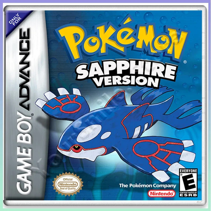 

Картридж игровой для видеоигр, видеокартридж с 32-битной консолью, Покемон, серия GBA, версия США, DEU, NDSL GB GBC GBM GBA SP