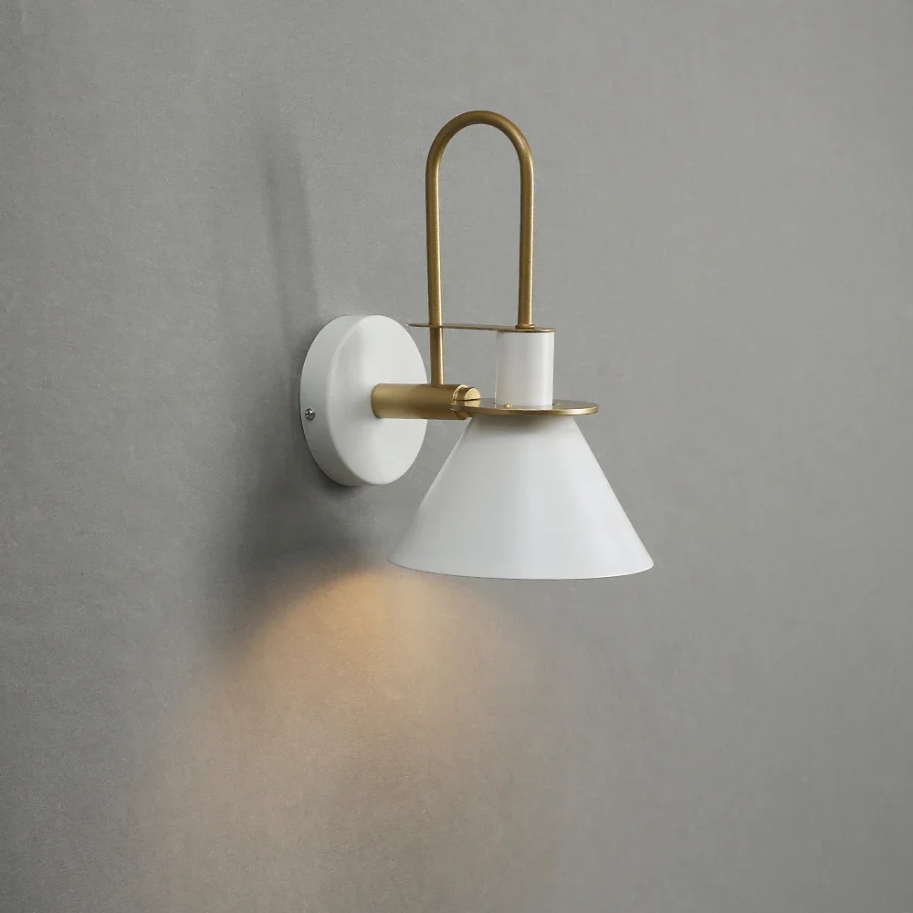 Современный настенный светильник Nordic Macaron светодиодный рог настенные