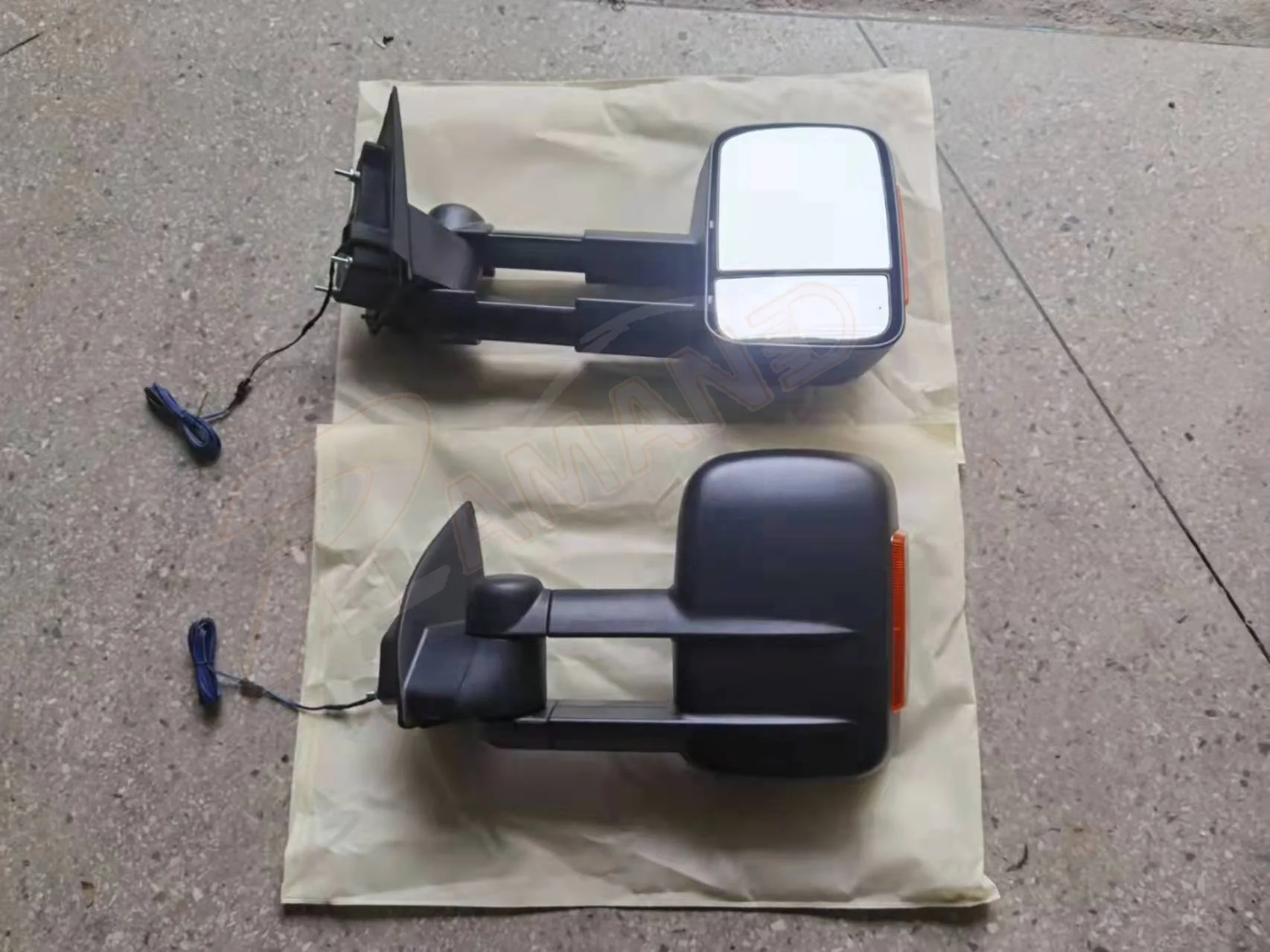 Автомобильные буксировочные электрические боковые зеркала Ramand для Ford Ranger Wildtrak