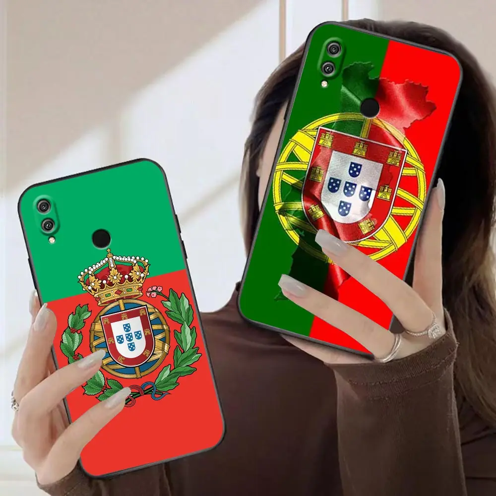 

Case For HUAWEI Honor 9X 9 8 8X Max 80 70 60 50 30 20 10 10I NOTE 10 Lite Pro Case Cover Funda Coque Shell Capa Flag Of Portugal