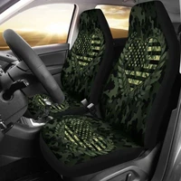 camouflage green car seat coverpack of 2 universal front seat protective cover