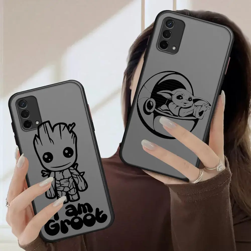 

Marvel Hero Baby Groot Yoda Comics Case For OPPO A94 A93 A92 A92S A91 A83 A74 A73 A72 A71 A59 A57 A55 A54 A53 A39 A37 A31 Cover