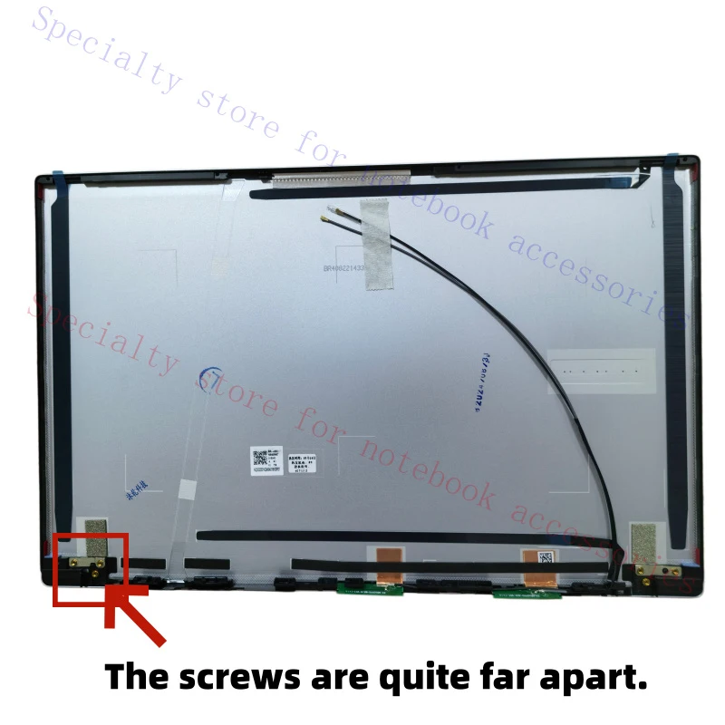 Фото Задняя крышка LCD-дисплея A+ для Samsung NT750XGL NT750XGR XGK NP751XGL XGJ + рамка-крышка с шарнирами №1